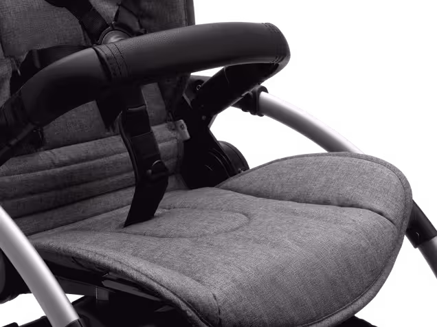 Bugaboo Bee6 seat fabric UK GREY MELANGE - Main Image Slide 2 of 4
