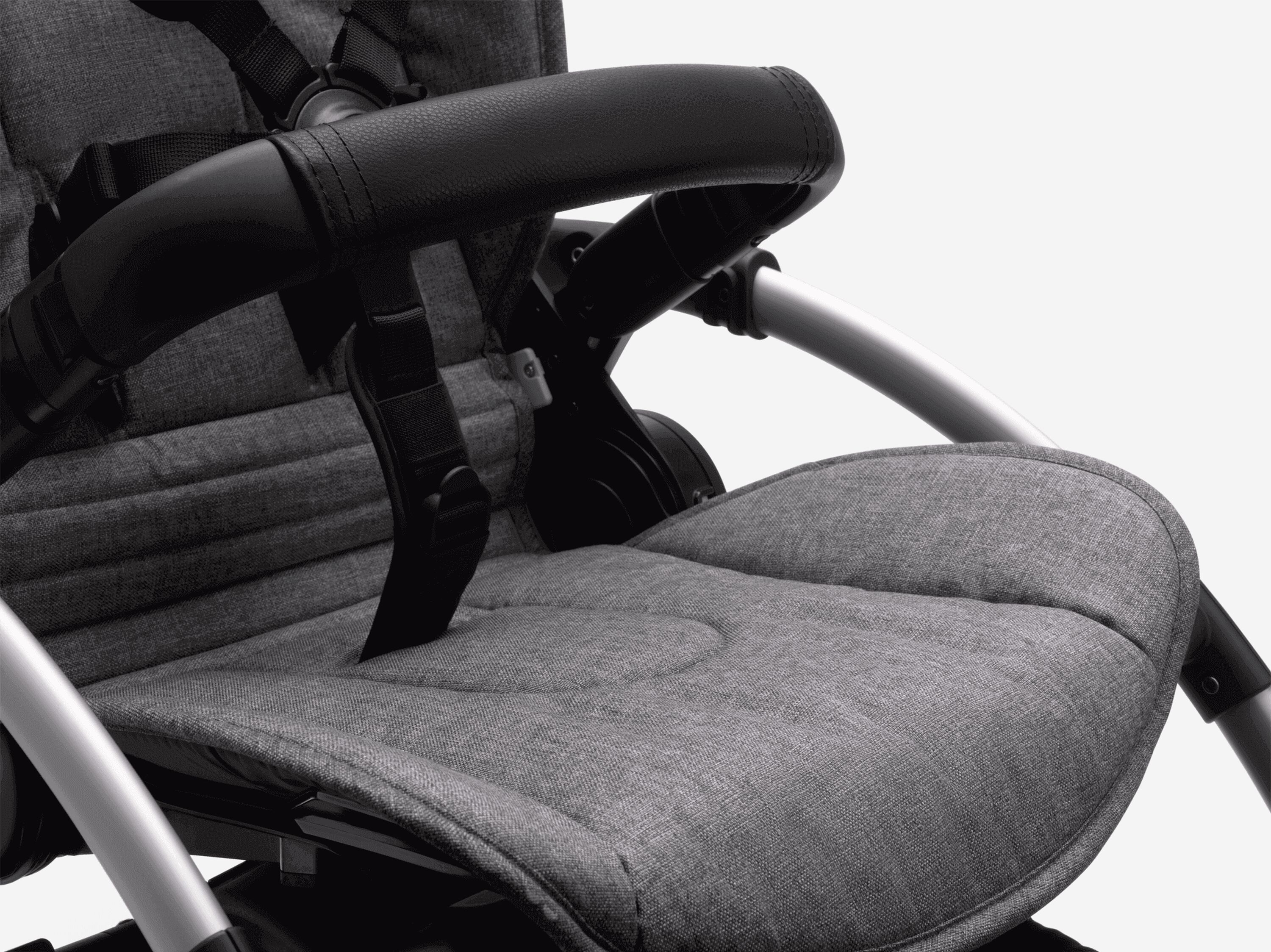Bugaboo Bee6 seat fabric UK GREY MELANGE - Main Modal Image Slide 2 of 4