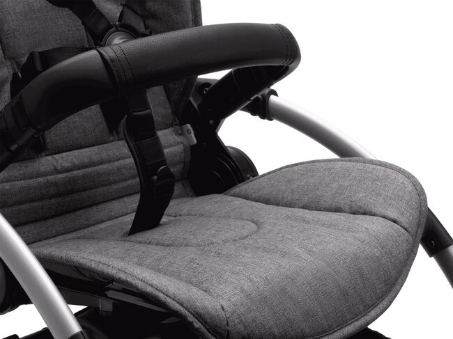 Bugaboo Bee6 seat fabric UK GREY MELANGE - Main Image Slide 2 of 4