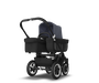 US - D2M stroller bundle, black, black, steel blue - Thumbnail Slide 2 of 4