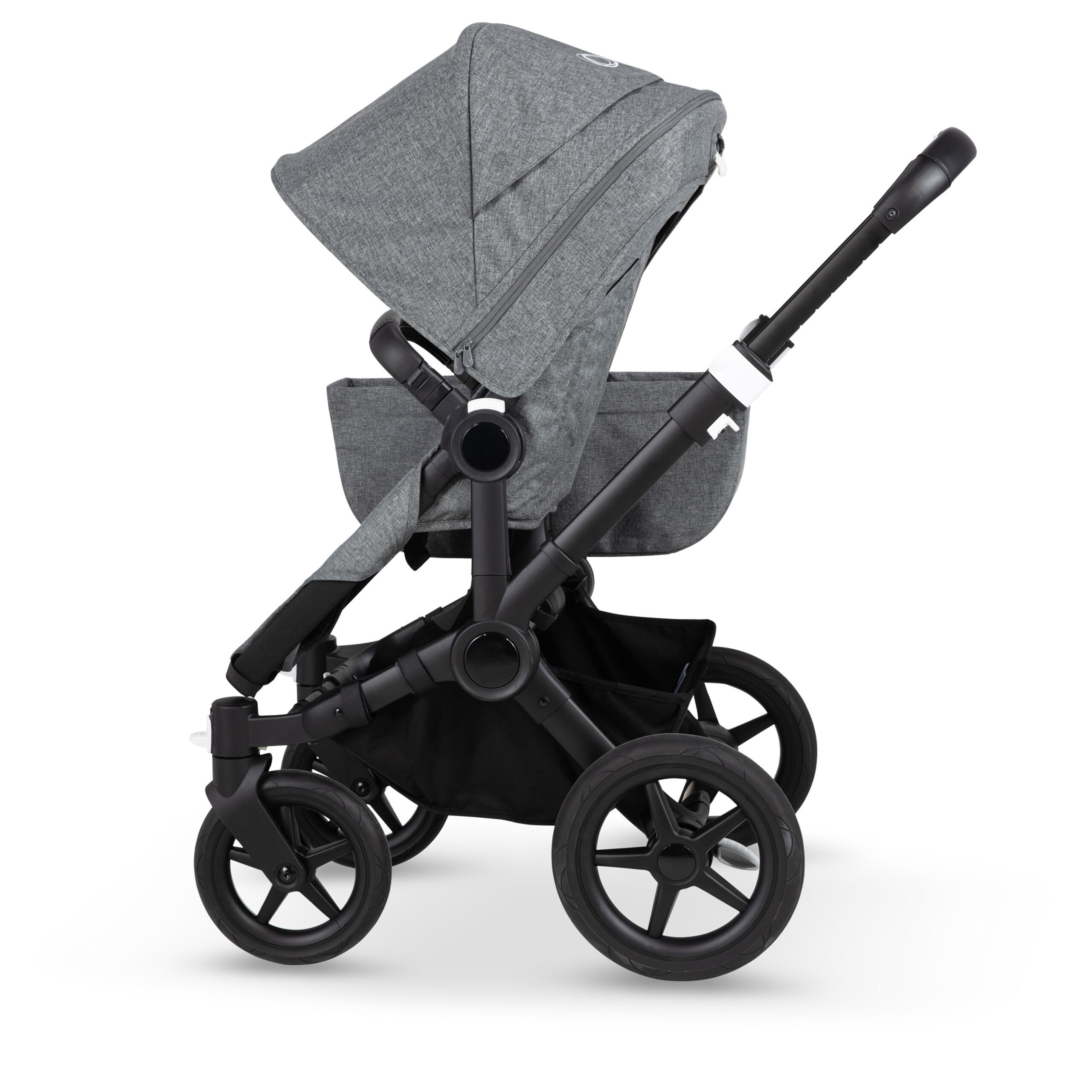 Bugaboo Donkey3 sun canopy GREY MELANGE - Thumbnail Slide 3 of 22