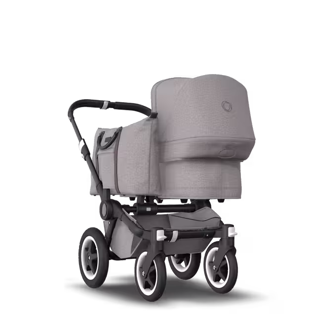 Refurbished Bugaboo Donkey2 Mono complete BLACK/MINERAL LIGHT GREY - Main Image Slide 2 of 14