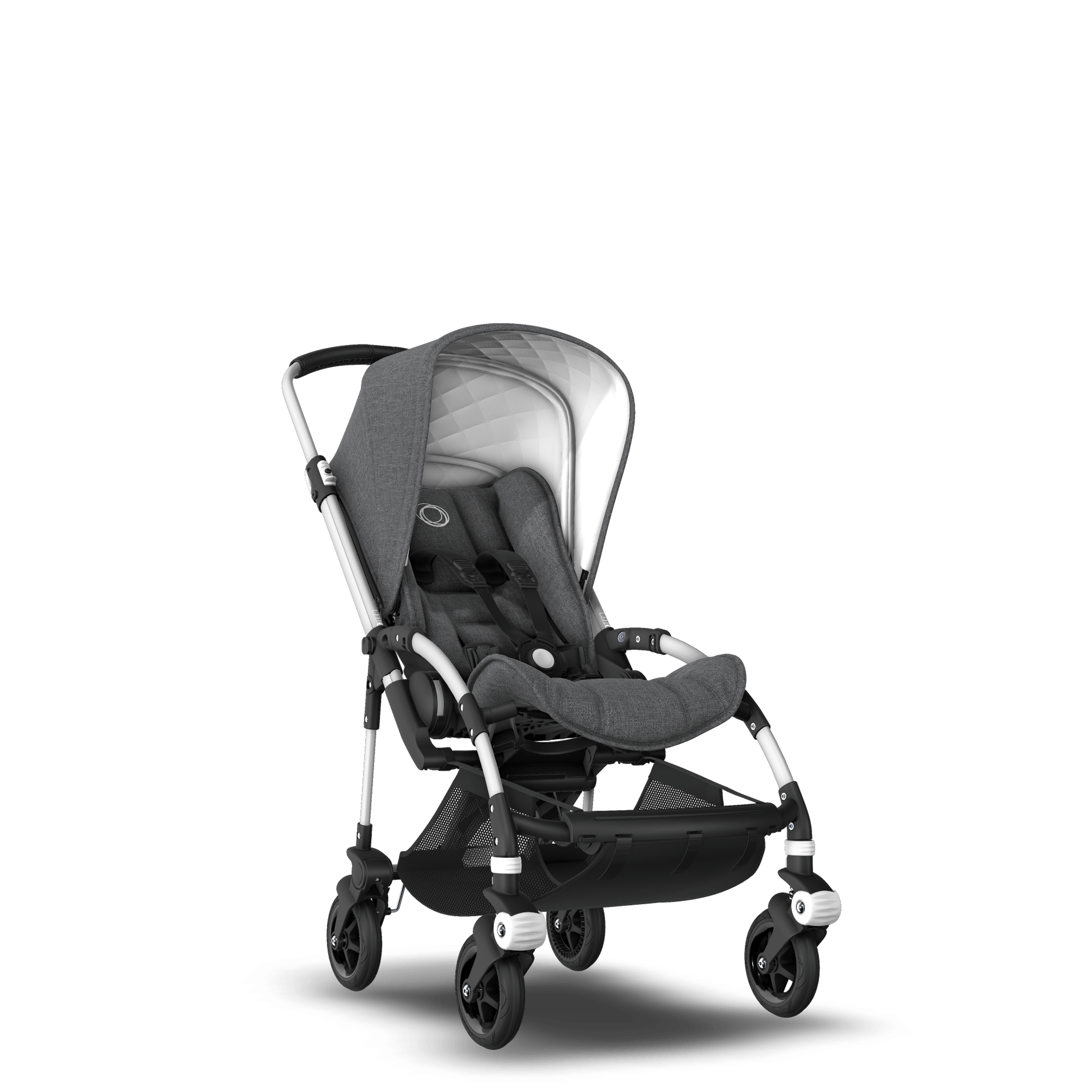 Refurbished Bugaboo Bee5 Classic complete ALU/GREY MELANGE - Thumbnail Slide 1 of 6