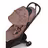 Bugaboo x Konges SlØjd limited edition Butterfly 2 travel stroller black base, dusty pink fabrics, dusty pink sun canopy - Thumbnail Slide 6 of 8