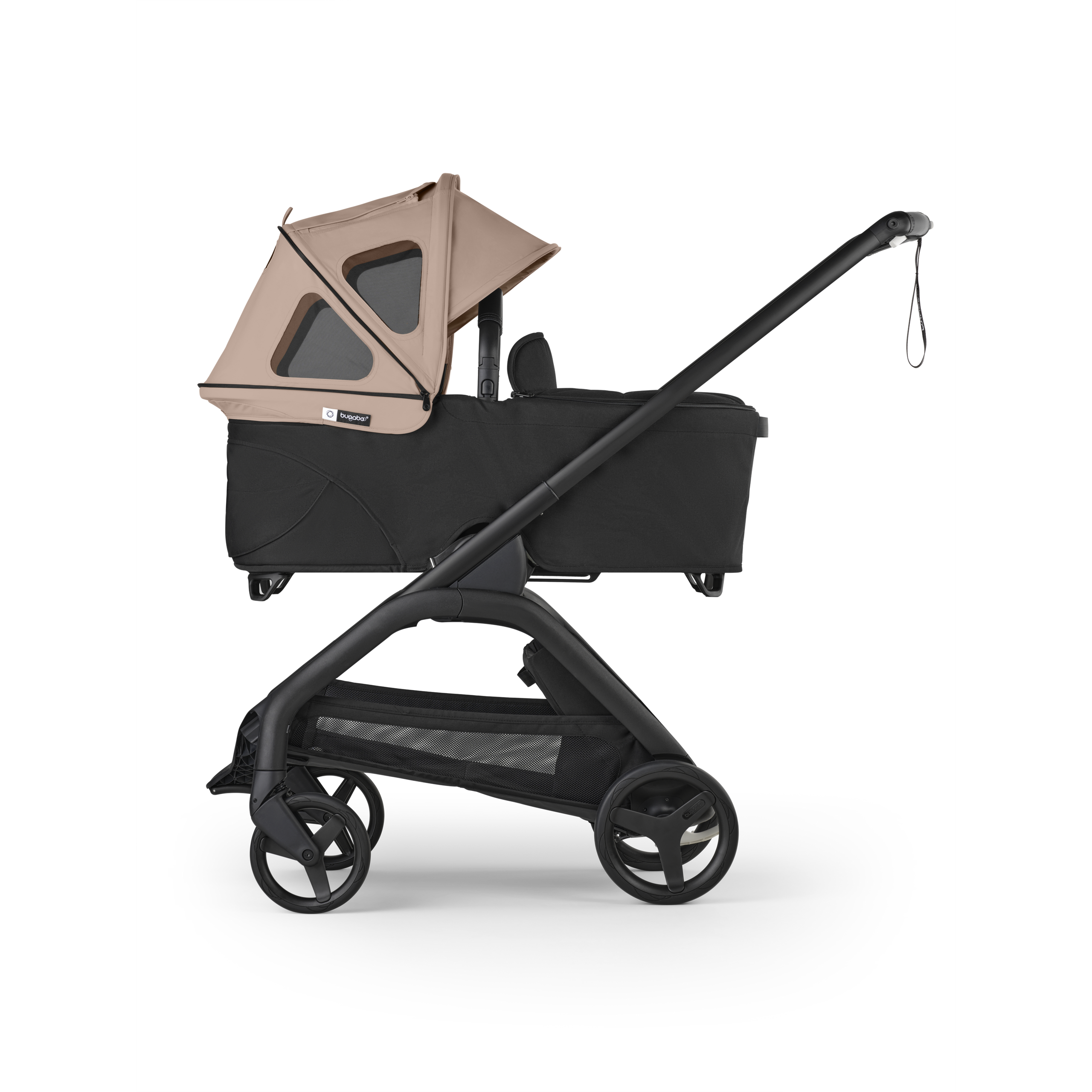 Bugaboo Dragonfly breezy sun canopy DESERT TAUPE - Thumbnail Slide 2 of 3