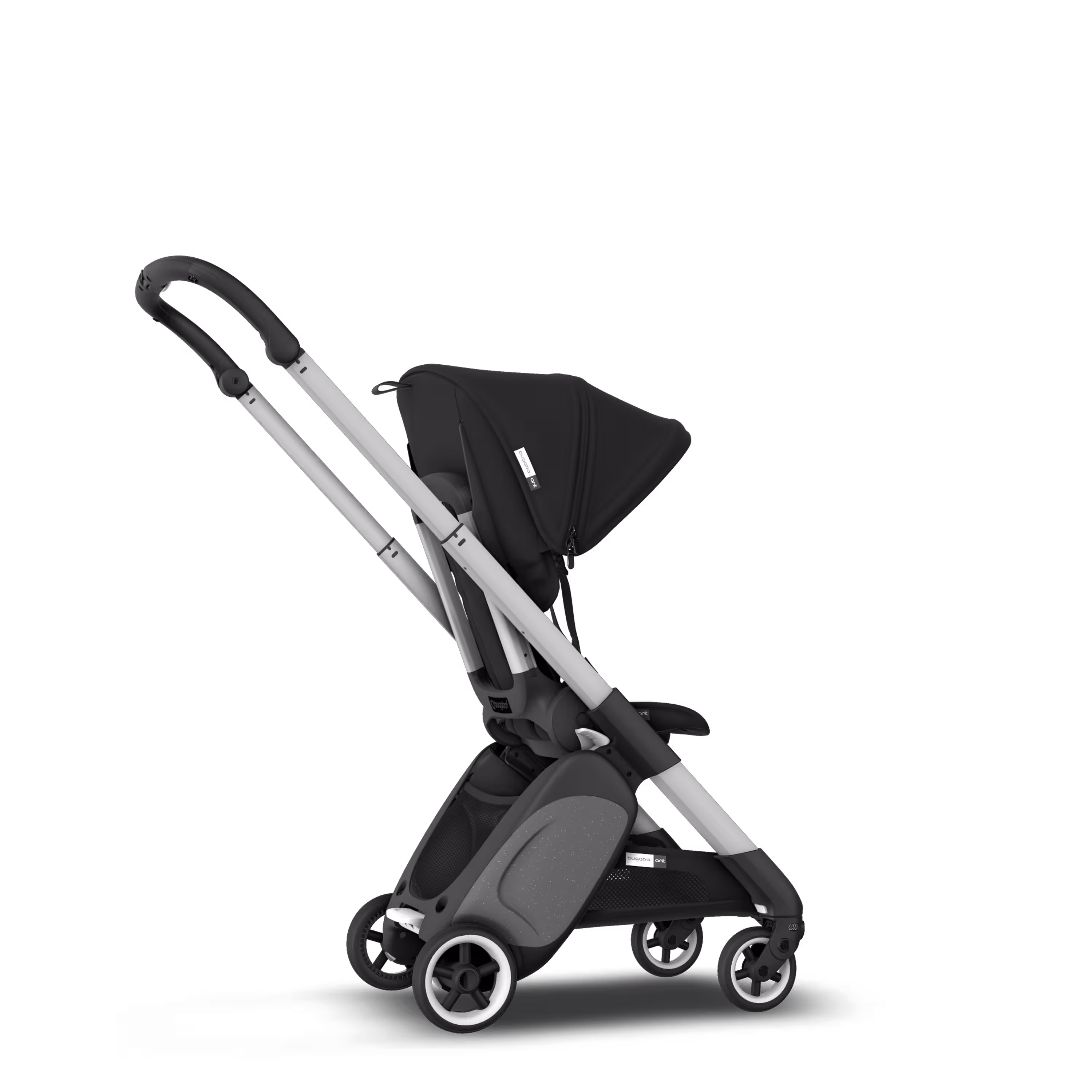 Bugaboo Ant seat stroller black sun canopy, black fabrics, aluminium base - Main Modal Image Slide 6 of 6