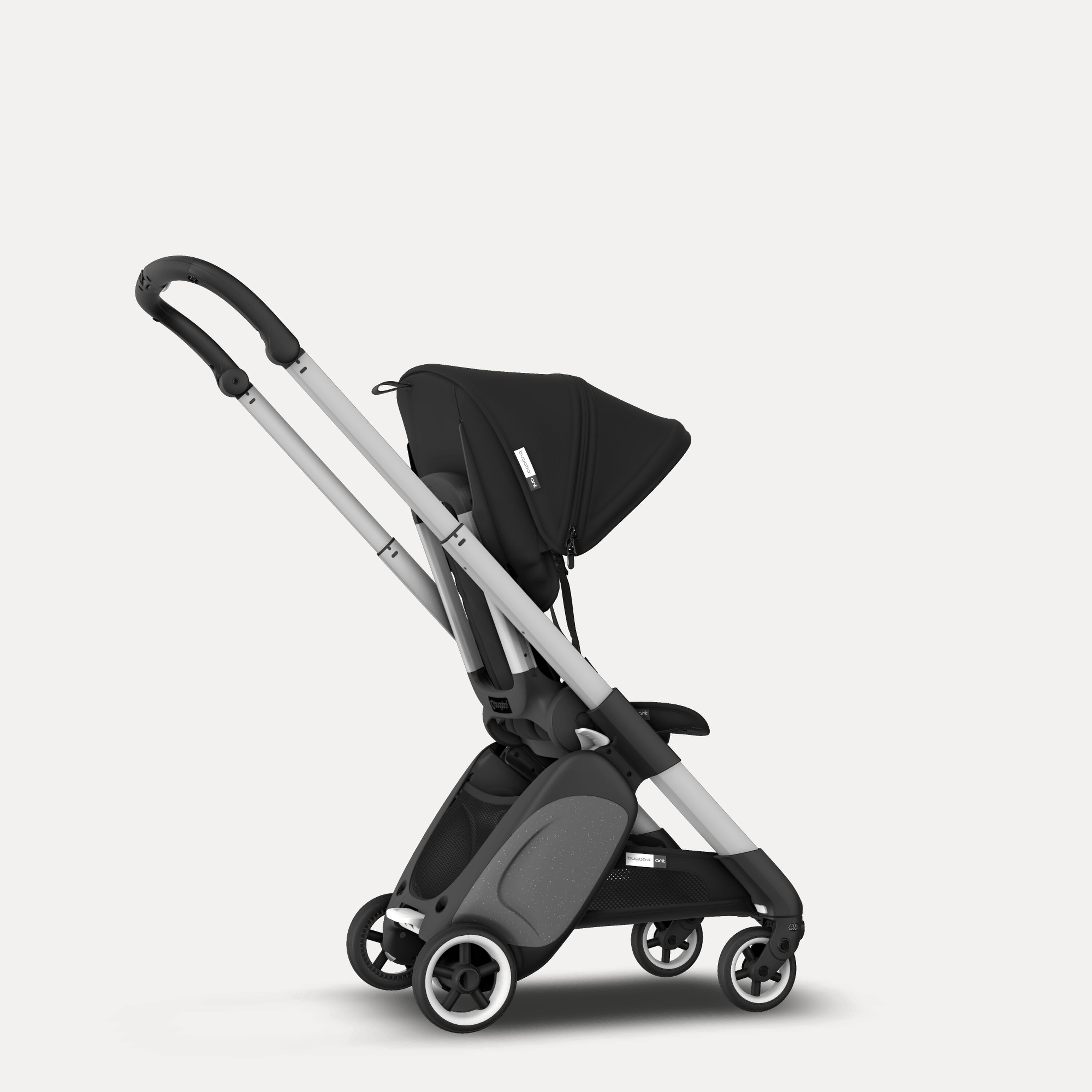 Bugaboo Ant seat stroller black sun canopy, black fabrics, aluminium base - Main Modal Image Slide 6 of 6