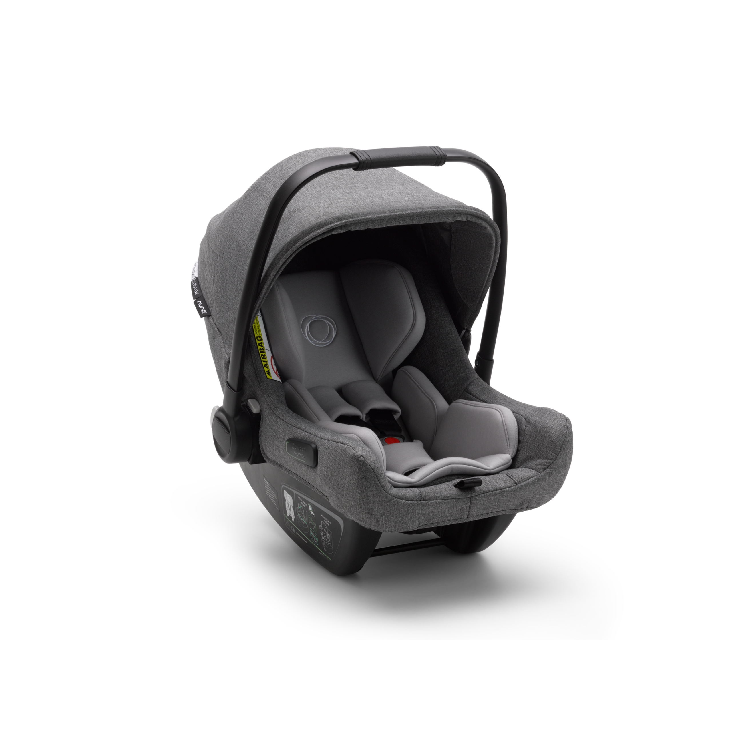 Bugaboo Turtle air by Nuna car seat GREY - Thumbnail Slide 1 of 14