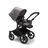 PP Bugaboo Donkey 5 Mono bassinet and seat stroller black base, grey mélange fabrics, grey mélange sun canopy - Thumbnail Slide 2 of 2