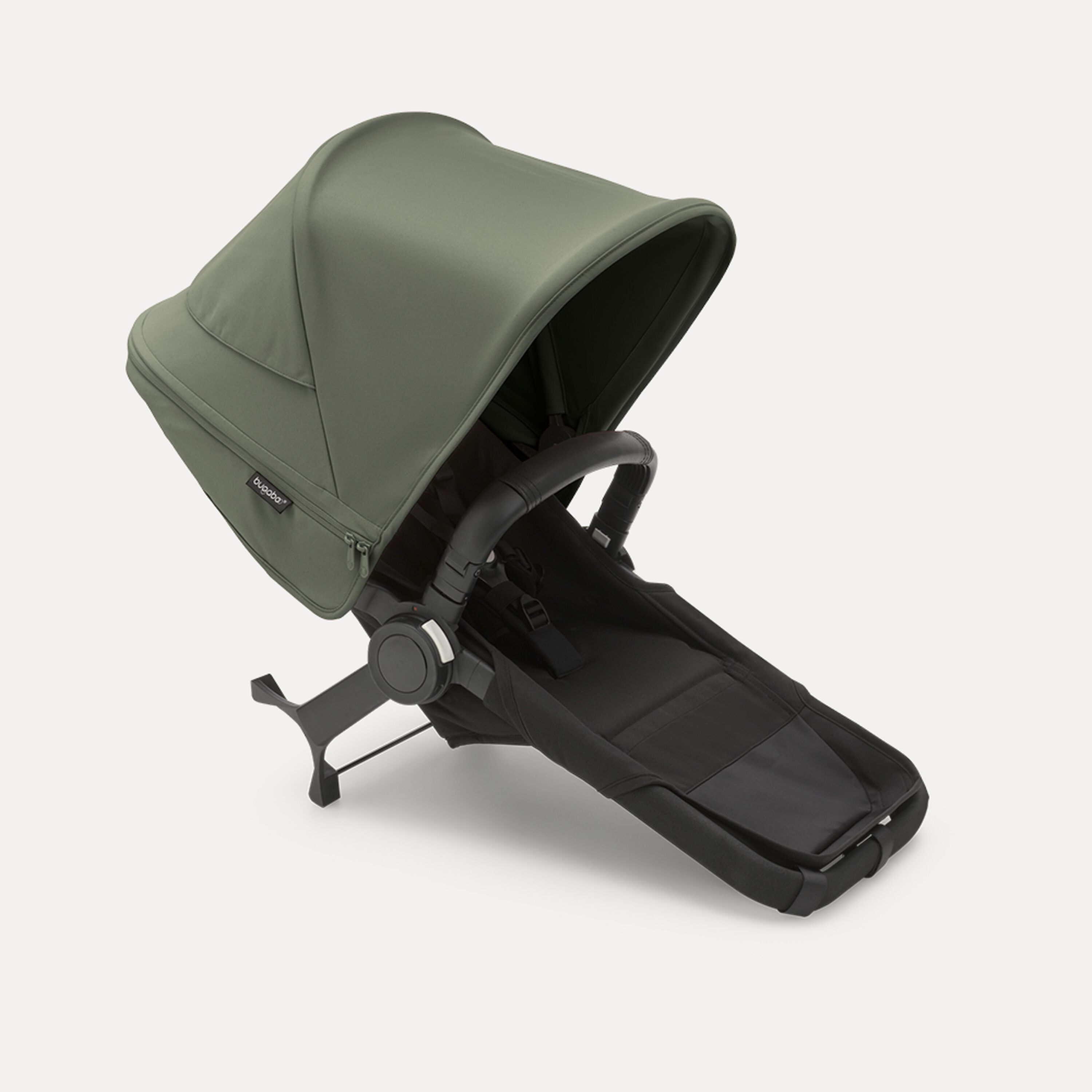 Bugaboo Donkey 5 Duo extension set complete MIDNIGHT BLACK-FOREST GREEN - Main Modal Image Slide 1 of 1