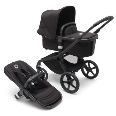Refurbished Bugaboo Fox 5 complete BLACK/MIDNIGHT BLACK-MIDNIGHT BLACK