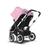 US - D2T stroller bundle aluminum, black, soft pink - Thumbnail Slide 2 of 2