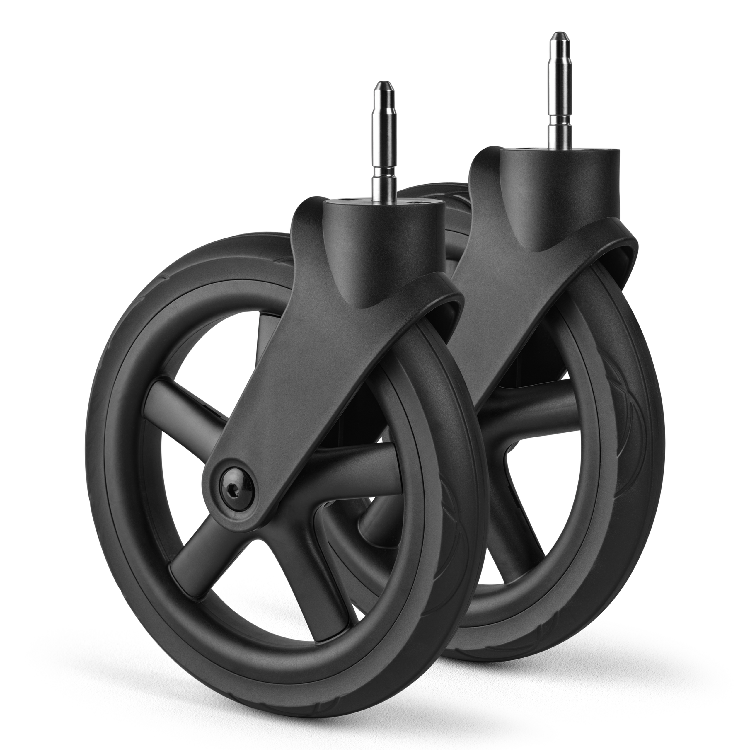 Bugaboo Donkey 6 swivel wheels BLACK - Thumbnail Slide 1 of 1
