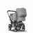 Refurbished Bugaboo Donkey2 Mono complete BLACK/MINERAL LIGHT GREY - Thumbnail Slide 2 of 14