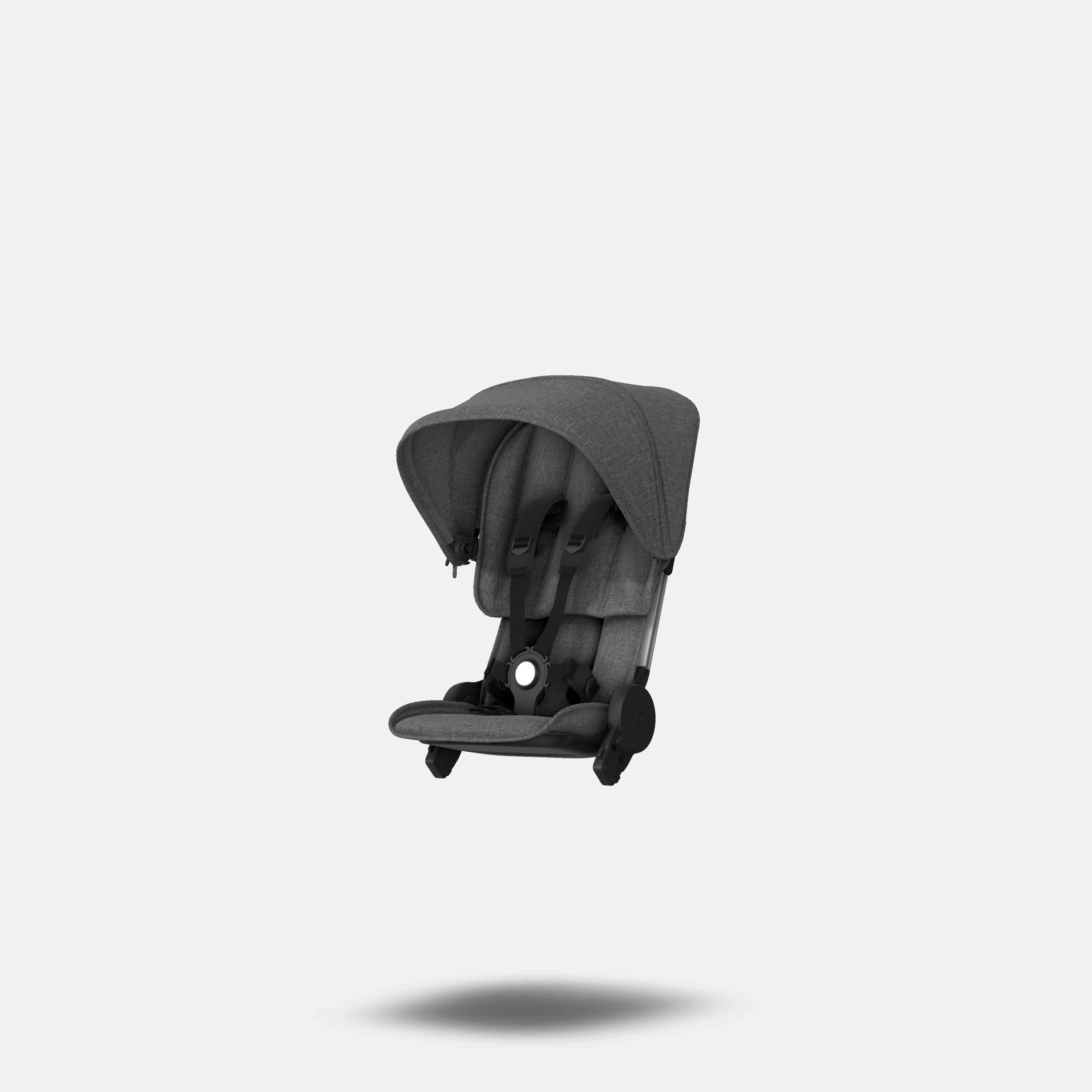 Refurbished Bugaboo Ant style set complete GREY MELANGE-GREY MELANGE - Main Modal Image Slide 5 of 7