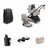 Bugaboo Dragonfly Plus Stroller with Bassinet Travel Bundle - Thumbnail Slide 1 of 7