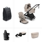 Bugaboo Dragonfly Plus Stroller with Bassinet Travel Bundle