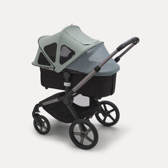 Bugaboo Fox/Cameleon3/Lynx breezy sun canopy v2 PINE GREEN - Main Image Slide 5 of 6