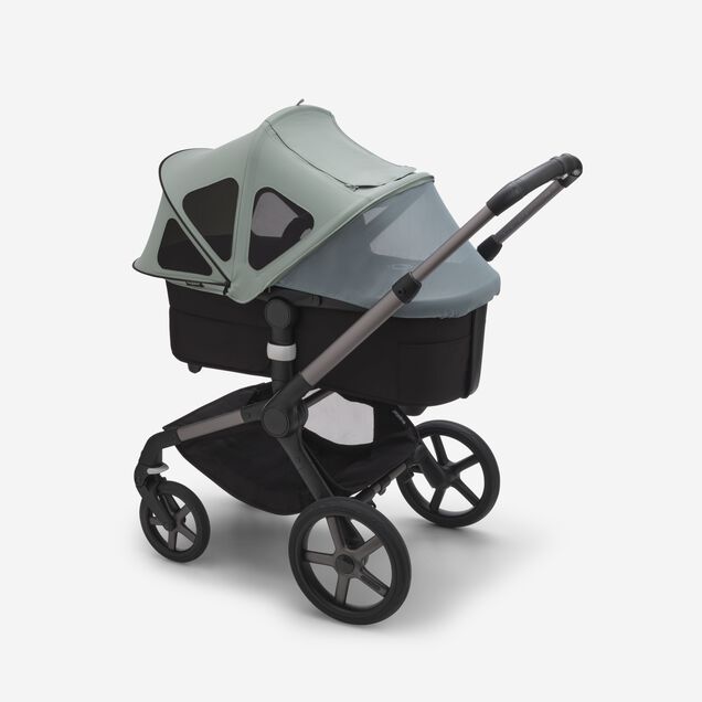 Bugaboo Fox/Cameleon3/Lynx breezy sun canopy v2 PINE GREEN - Main Image Slide 5 of 6