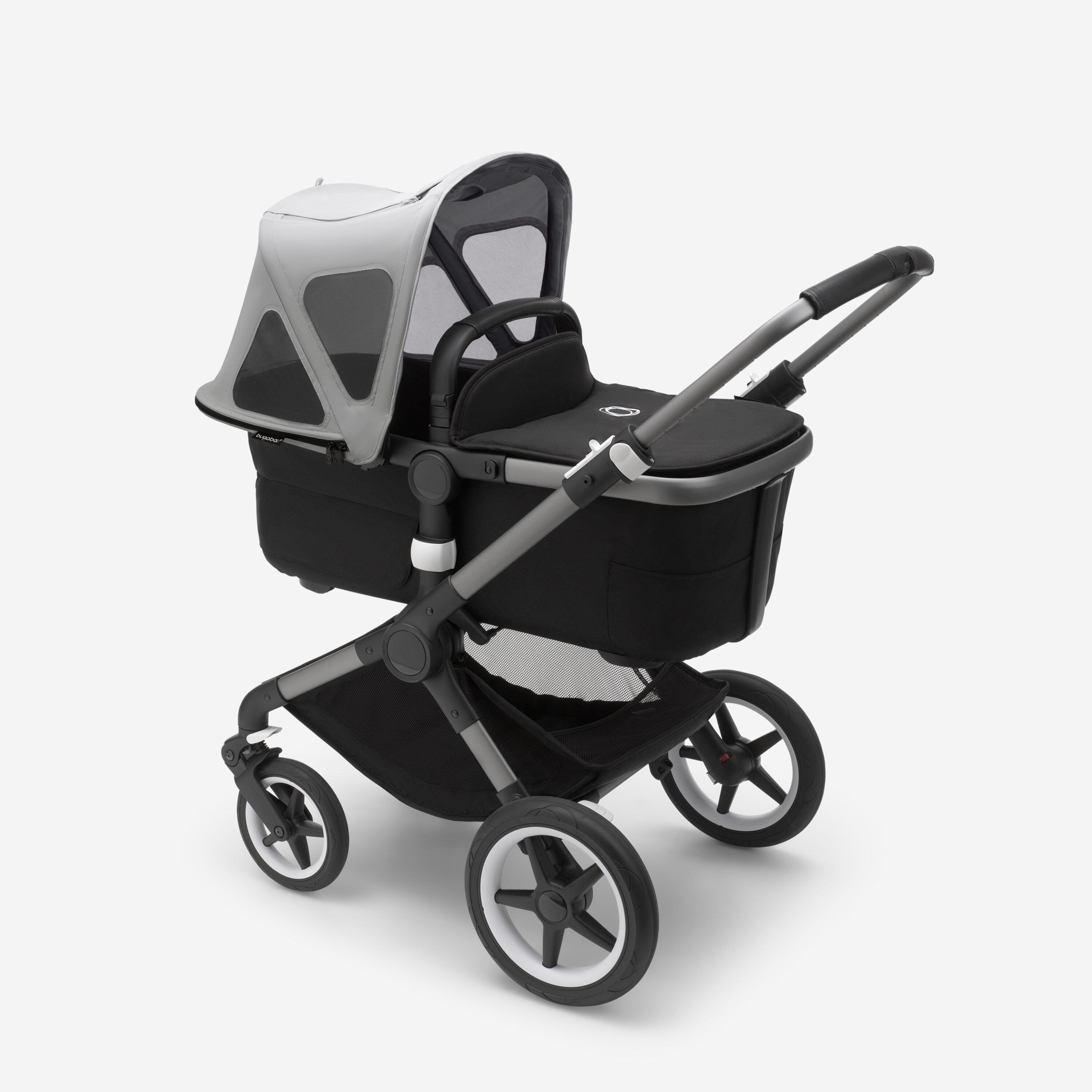 Bugaboo Fox2/Cameleon3 breezy sun canopy MISTY GREY - Main Modal Image Slide 4 of 5