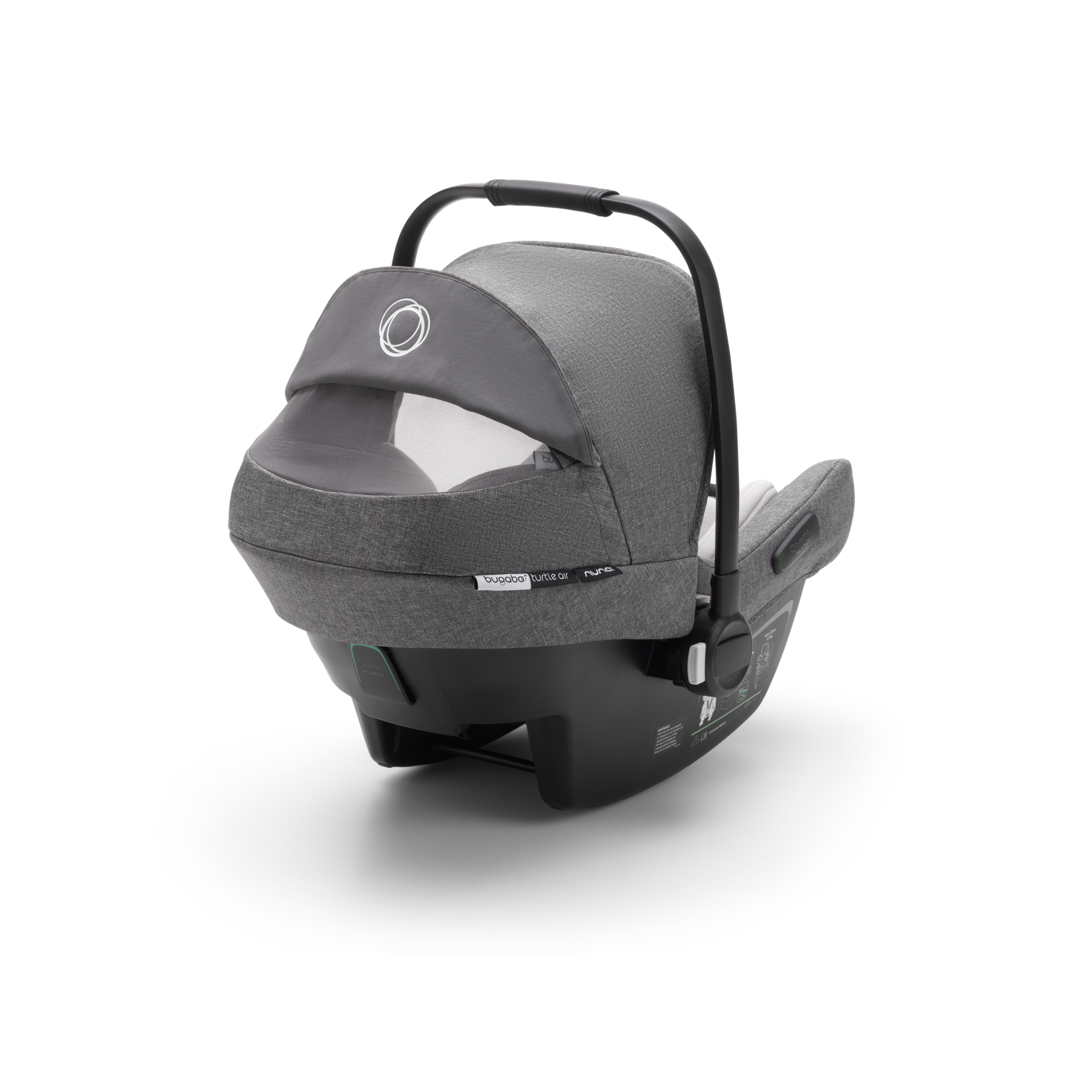 Bugaboo Turtle air by Nuna car seat GREY - Thumbnail Slide 7 of 14