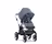 Refurbished Bugaboo Fox complete US ALU/BLUE MELANGE-BLUE MELANGE - Thumbnail Slide 1 of 2