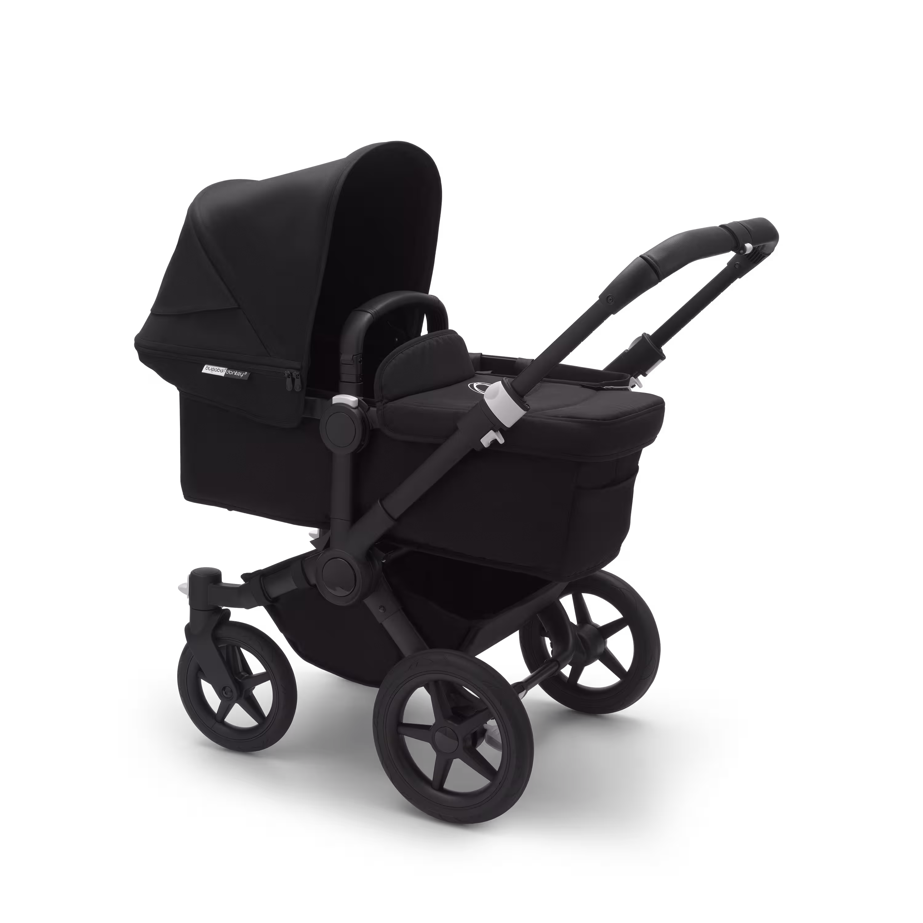 Refurbished Bugaboo Donkey3 mono complete BLACK/BLACK-BLACK - Main Modal Image Slide 1 van 4
