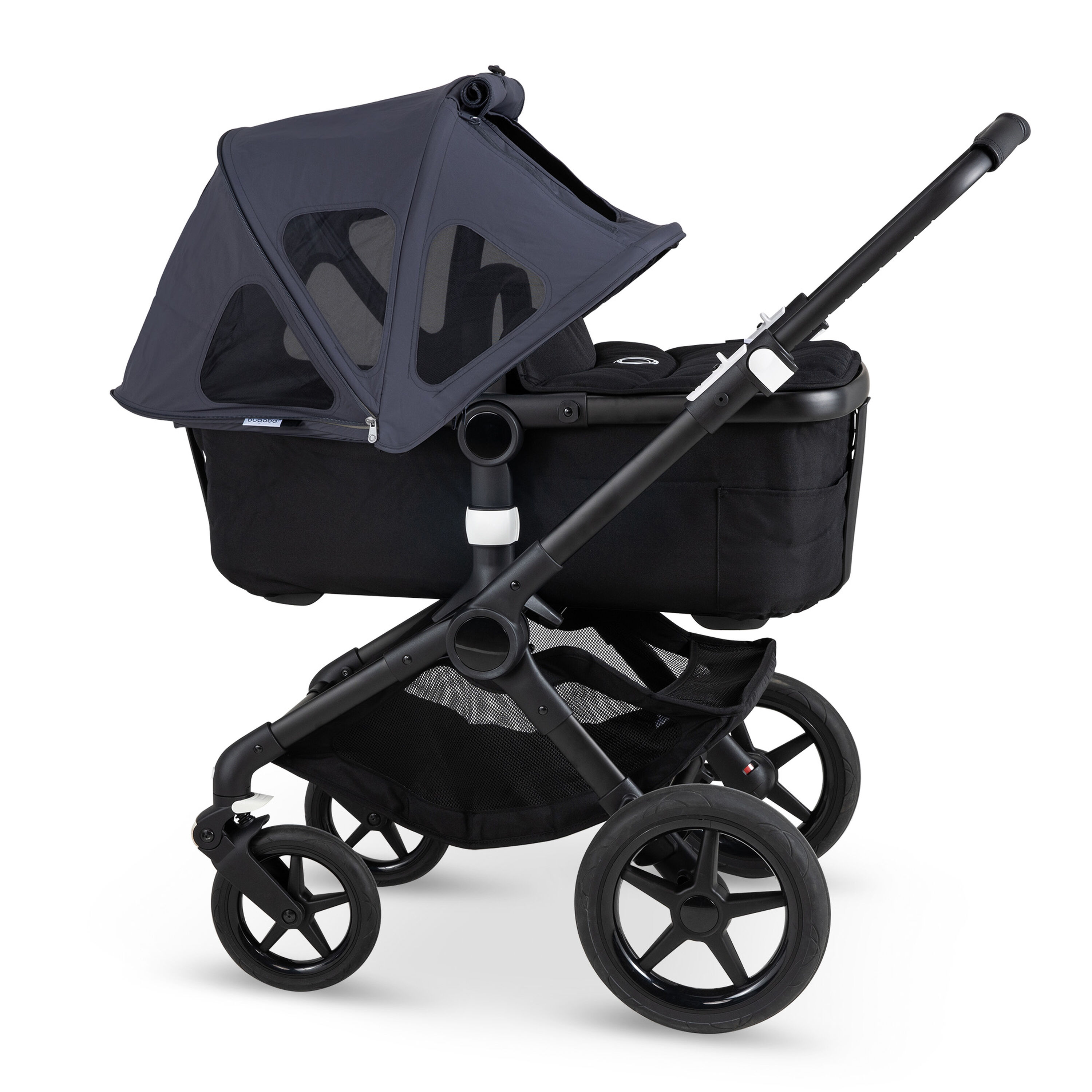 Refurbished Bugaboo Fox/Cameleon3 breezy sun canopy STELLAR/ STEEL BLUE - Main Modal Image Slide 16 of 20