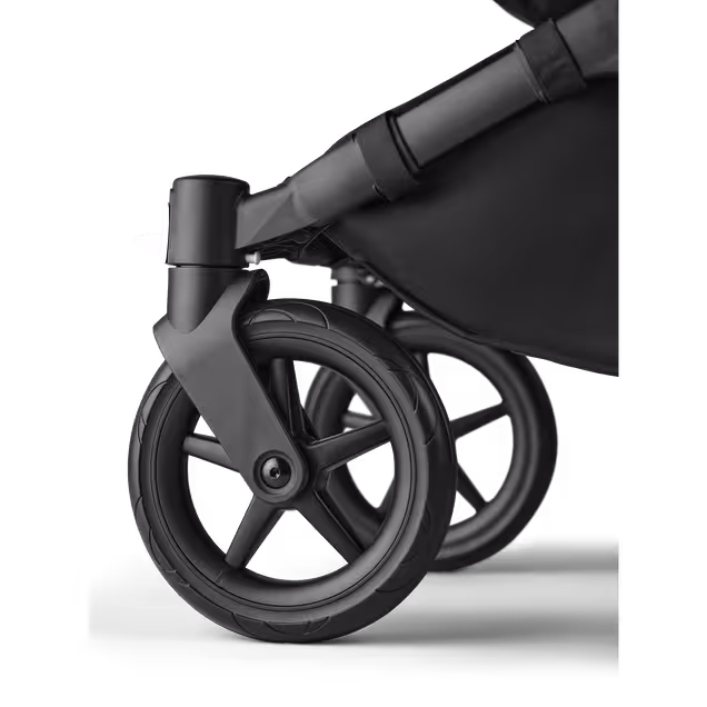 Bugaboo Donkey 5 Mono 2-in-1 stroller black base, grey mélange fabrics, grey mélange sun canopy - Main Image Slide 9 of 10