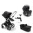 US - Lynx aluminum, black, black & Bassinet & Turtle & Wheeled board - Thumbnail Slide 1 of 1