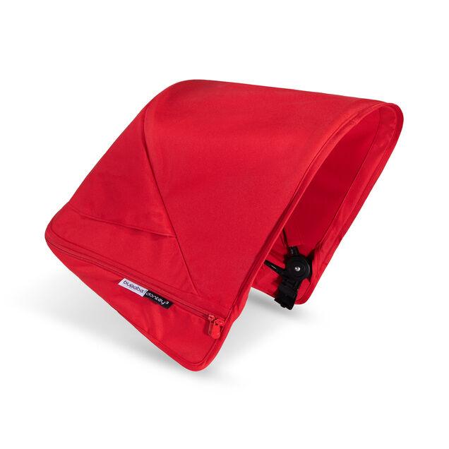 Refurbished Bugaboo Donkey3 sun canopy RED - Main Image Slide 1 of 20