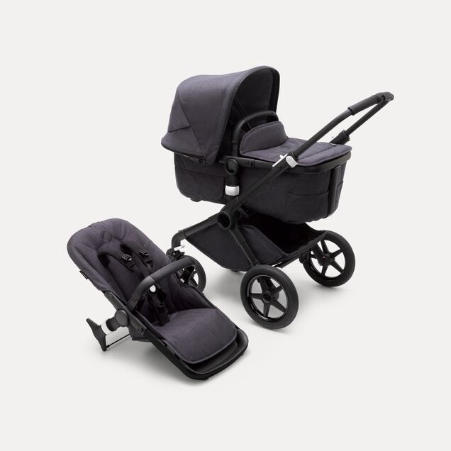 Refurbished Bugaboo Fox 3 Mineral complete UK BLACK/WASHED BLACK - Main Image Slide 12 of 13