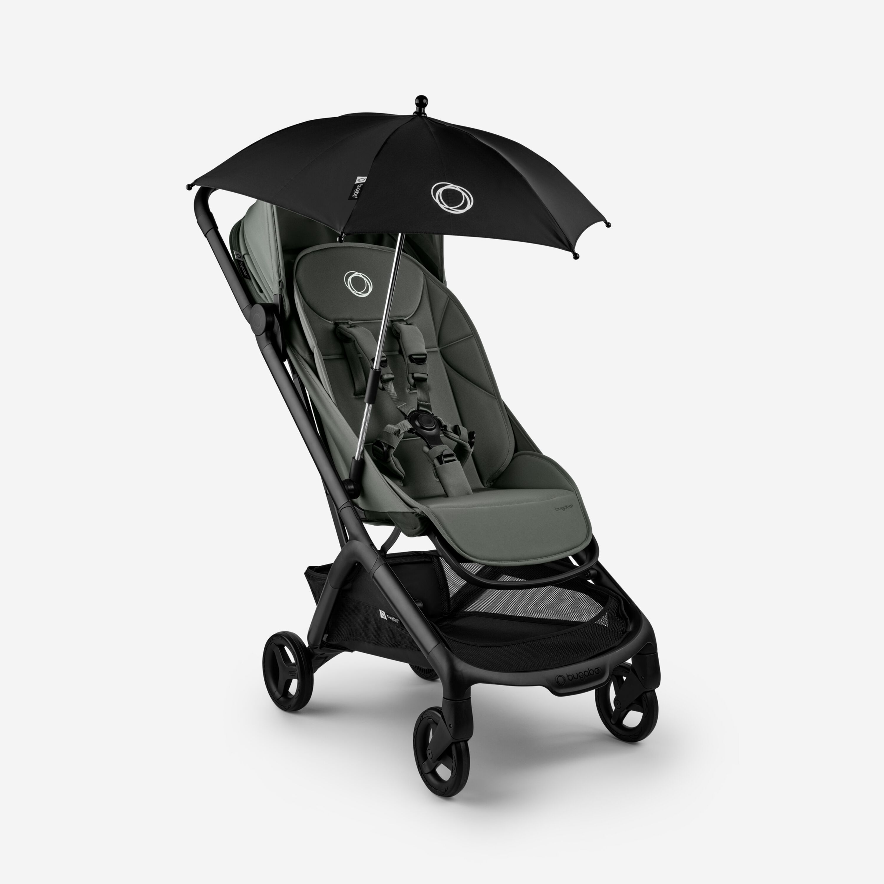 Bugaboo Butterfly 2 travel stroller black base, deep indigo fabrics, deep indigo sun canopy - Main Modal Image Slide 9 of 9