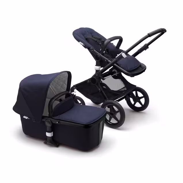 Refurbished Bugaboo Fox Classic complete UK BLACK/DARK NAVY - Main Image Slide 3 of 3