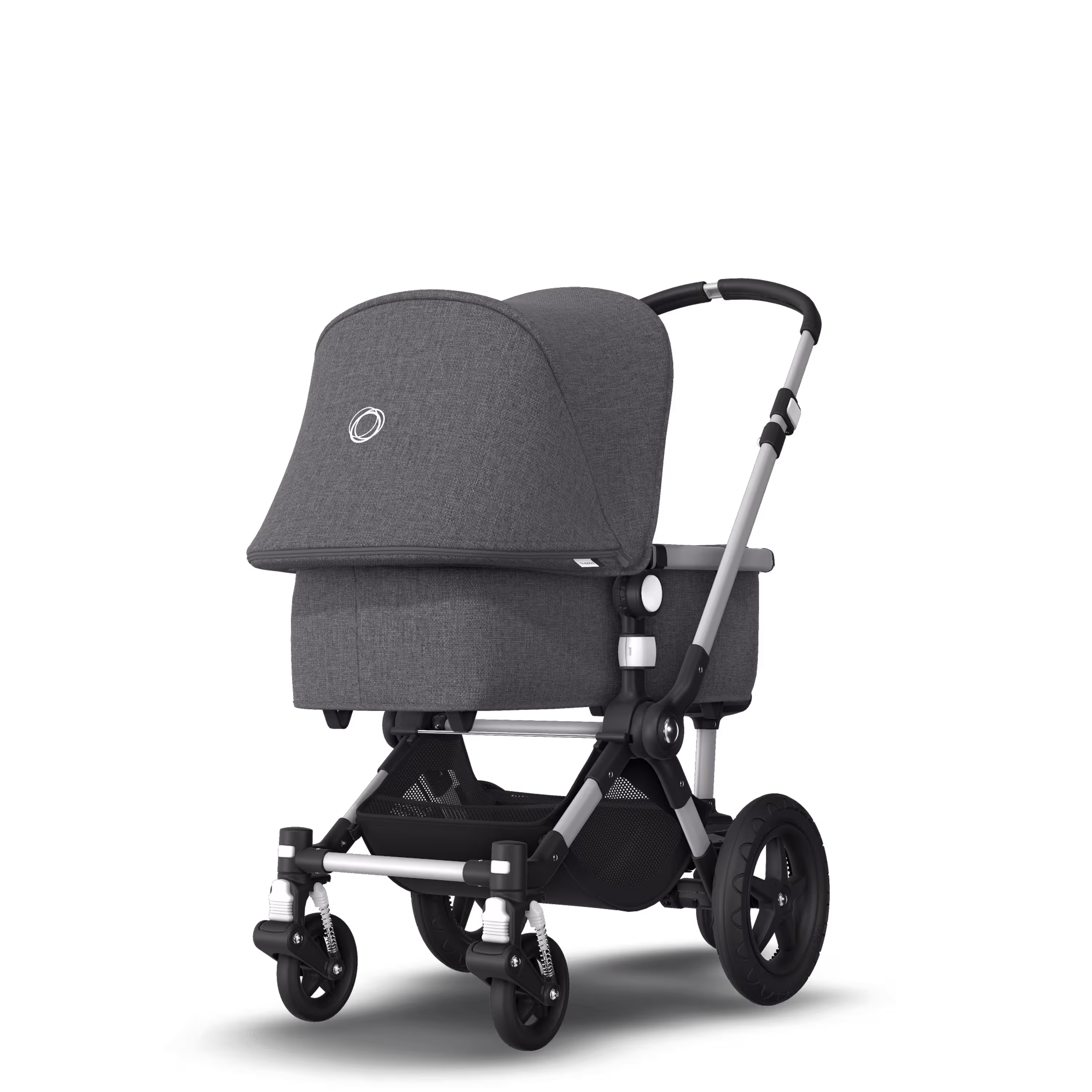 Bugaboo Cameleon 3 Plus sit and stand pushchair grey melange sun canopy, grey melange fabrics, aluminium base - Main Modal Image Slide 5 of 6