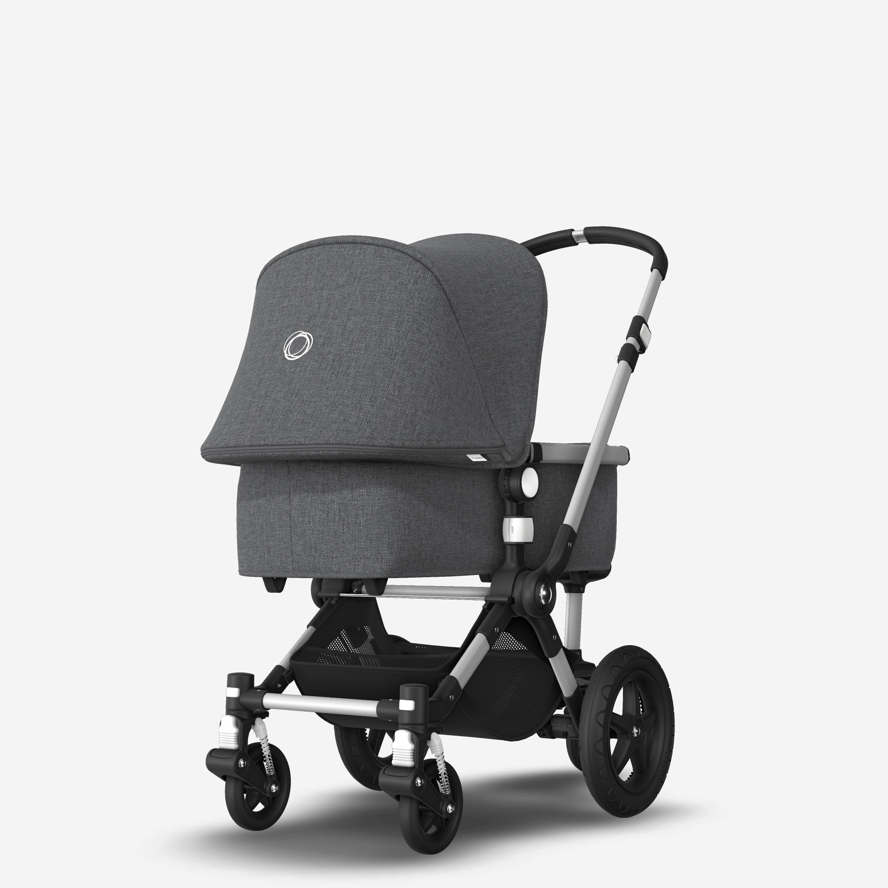 Bugaboo Cameleon 3 Plus sit and stand pushchair grey melange sun canopy, grey melange fabrics, aluminium base - Main Modal Image Slide 5 of 6