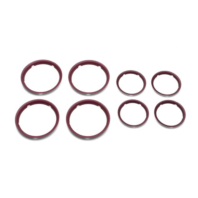 Bugaboo Fox wheel caps DARK RED - Main Image Slide 2 of 3