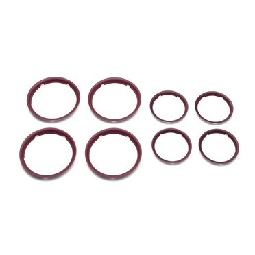 Bugaboo Fox wheel caps DARK RED - view 2