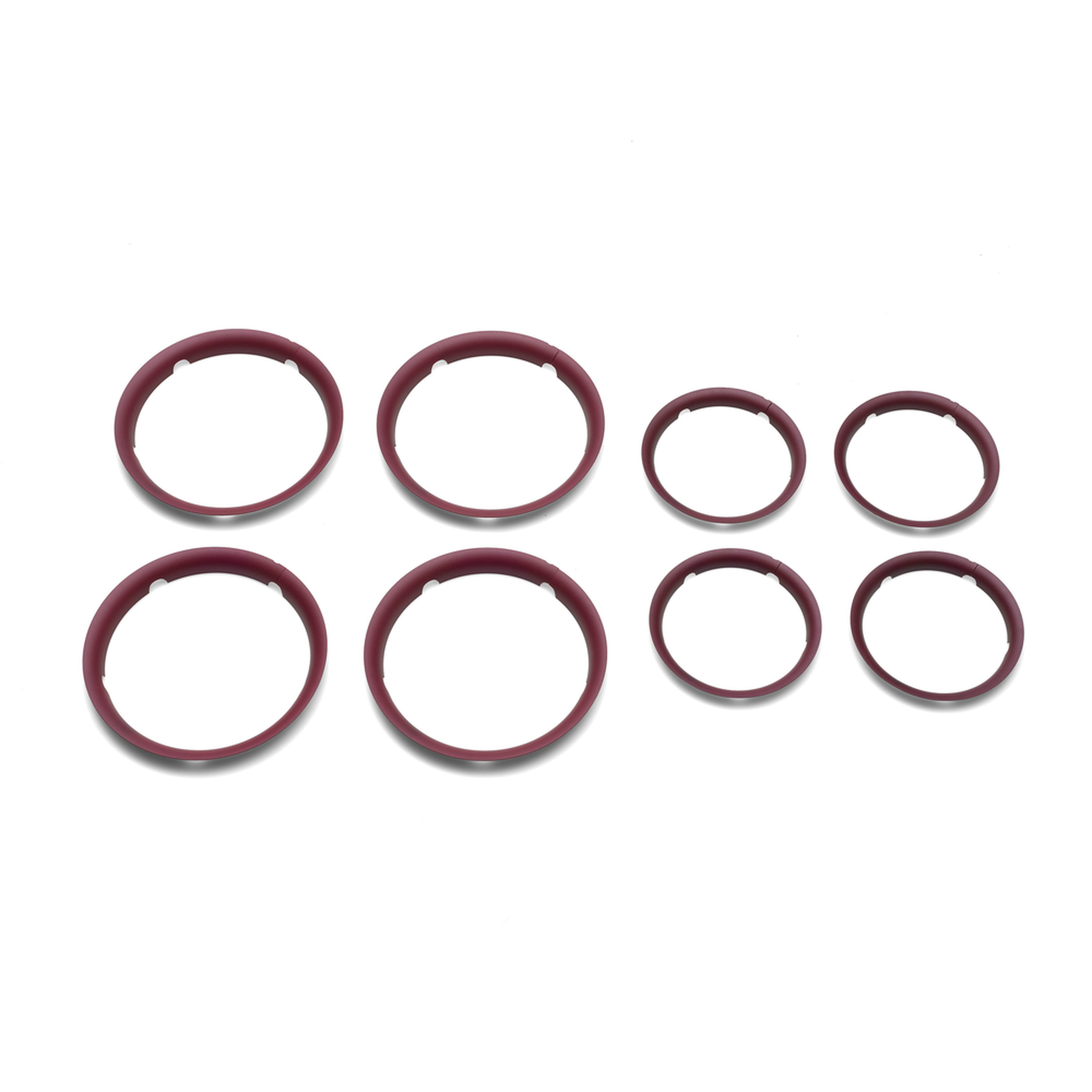 Bugaboo Fox wheel caps DARK RED - Thumbnail Slide 2 of 3