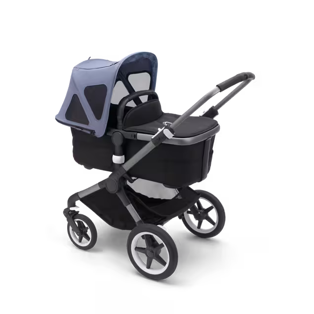 Bugaboo Fox/Cameleon3/Lynx breezy sun canopy SEASIDE BLUE - Main Image Slide 2 of 5