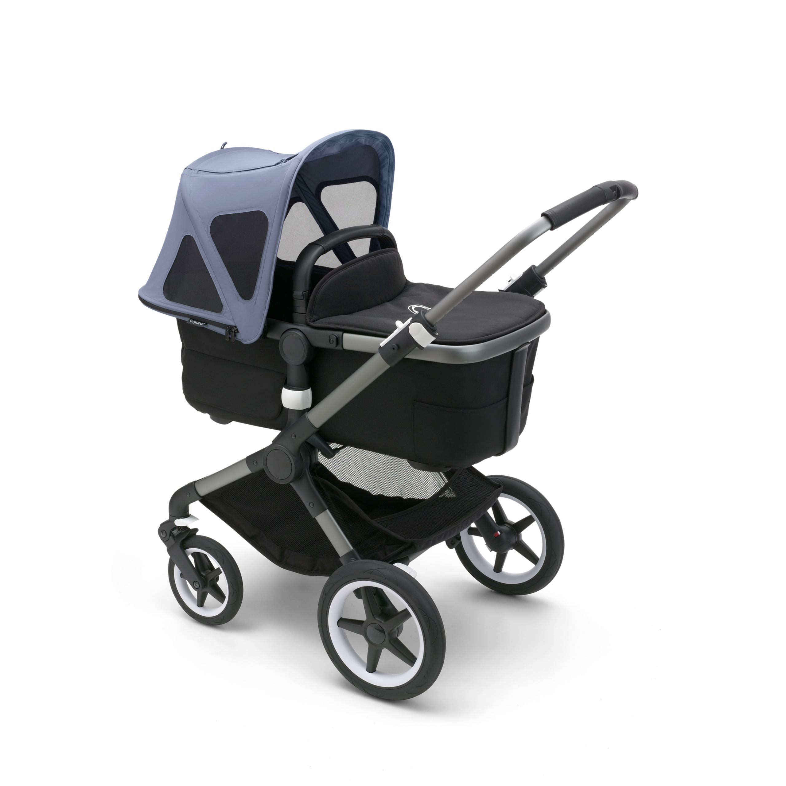 Bugaboo Fox/Cameleon3/Lynx breezy sun canopy SEASIDE BLUE - Thumbnail Slide 2 of 5