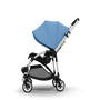 Bugaboo Bee3 sun canopy ICE BLUE (ext) - Thumbnail Slide 7 of 8