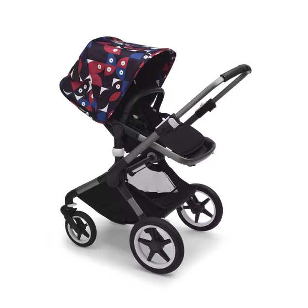 Bugaboo Fox 3 sun canopy Animal Explorer RED/BLUE - Main Image Slide 2 of 3