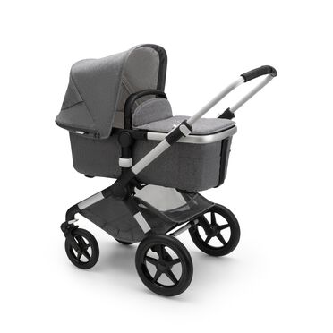 Refurbished Bugaboo Fox2 Classic complete ALU/GREY MELANGE