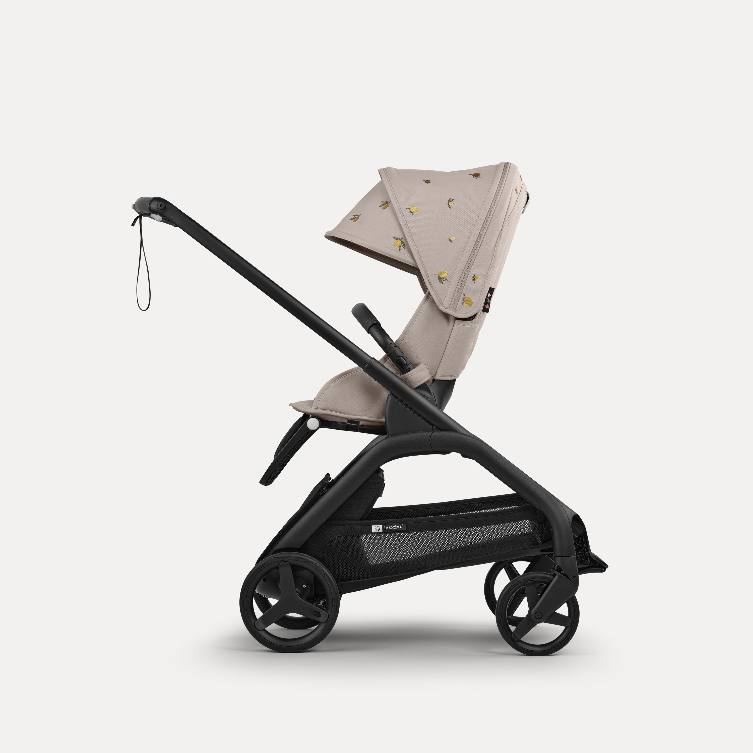Bugaboo x Konges SlØjd limited edition Dragonfly 2-in-1 stroller black base, desert taupe melange fabrics, desert taupe melange sun canopy - Main Modal Image Slide 2 of 14