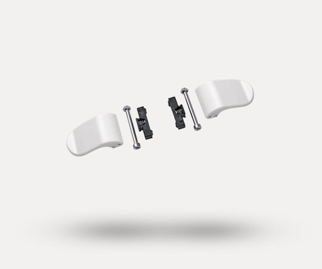 Bugaboo Cameleon3 handlebar clips replacement set - Main Image Slide 1 van 2