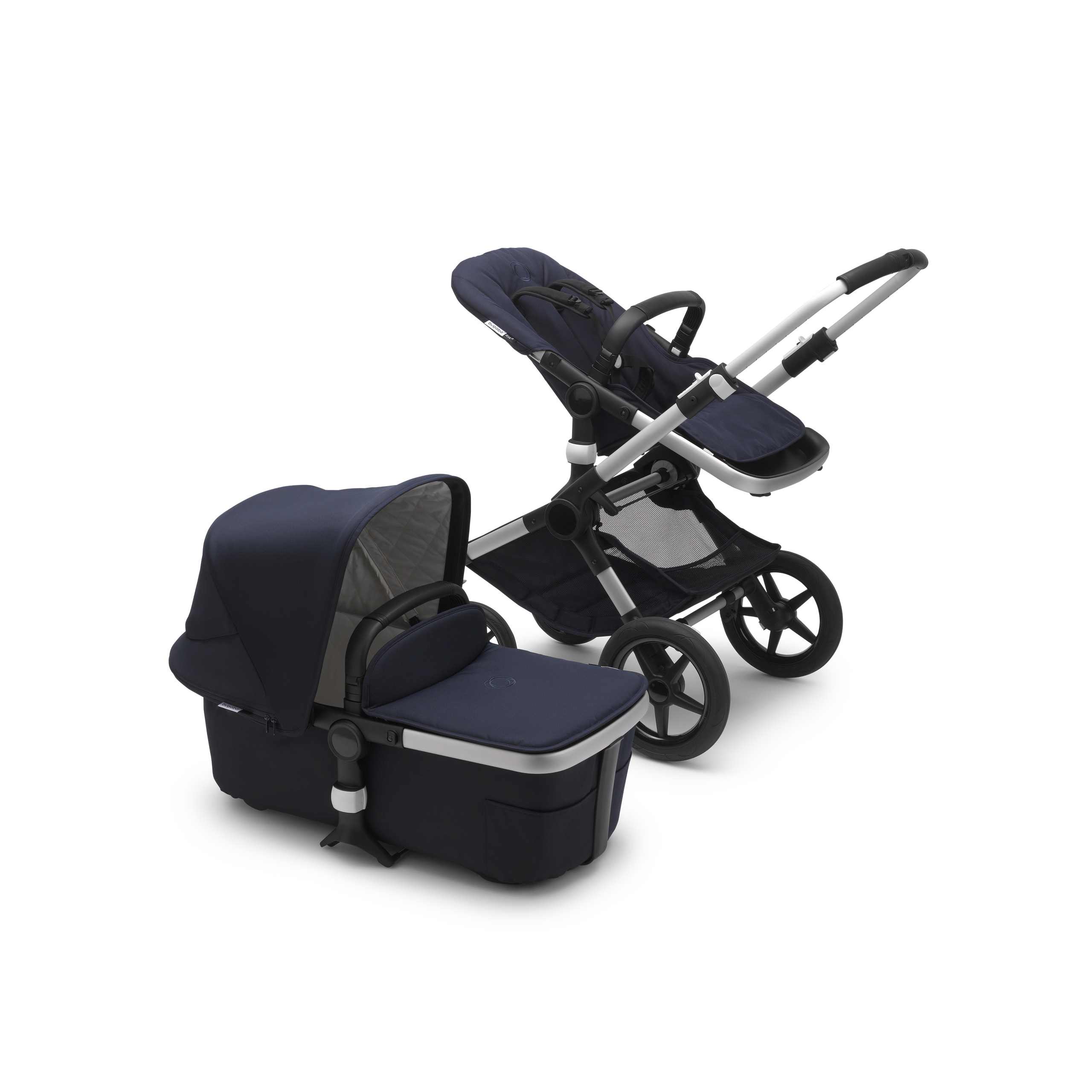 Bugaboo Fox 2 Classic complete | ALU/DARK NAVY - Thumbnail Slide 2 of 3