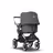Bugaboo Fox 2 seat and carrycot pushchair grey melange sun canopy, grey melange fabrics, aluminium chassis - Thumbnail Slide 1 of 10