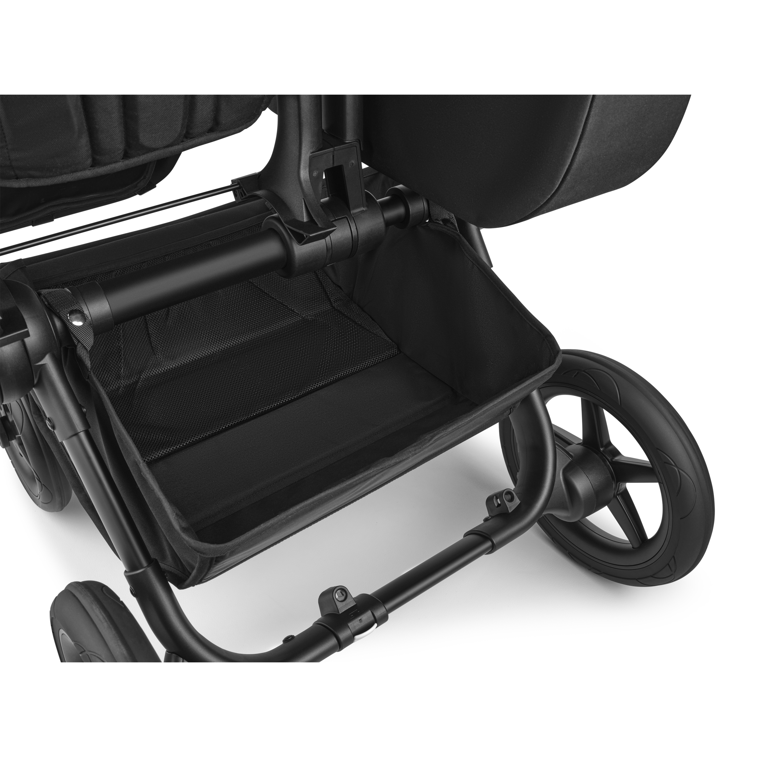 Refurbished Bugaboo Donkey 5 Mono complete UK GRAPHITE/GREY MÉLANGE-GREY MÉLANGE - Thumbnail Slide 4 of 9