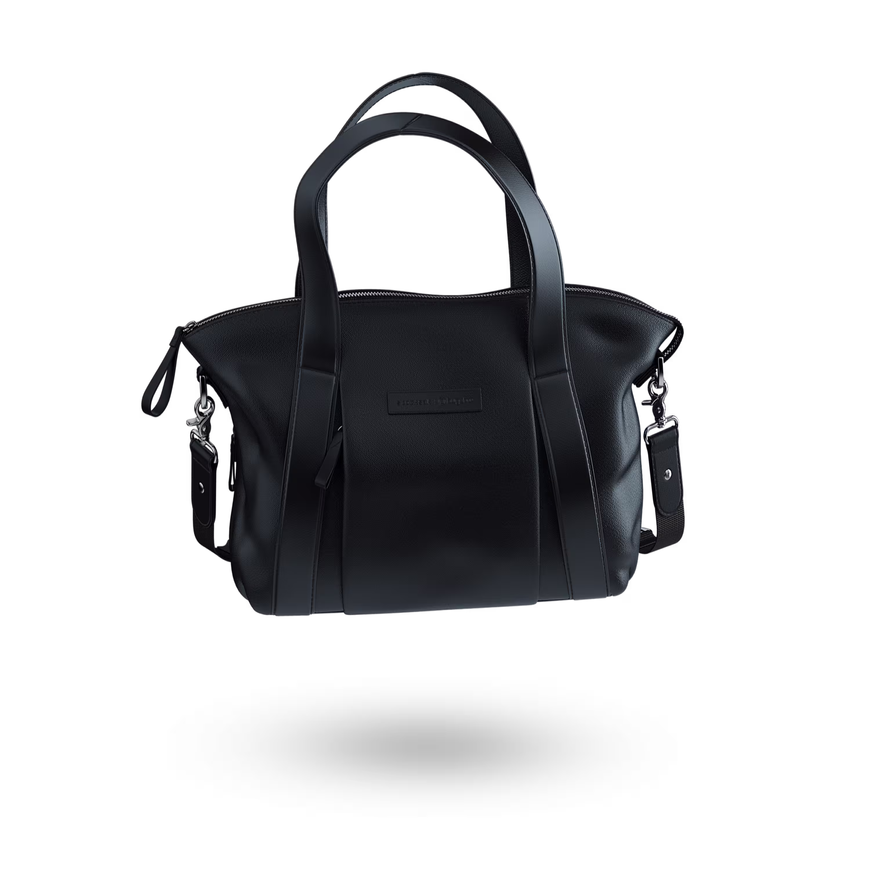 Storksak + Bugaboo leather bag BLACK - Main Modal Image Slide 2 of 8